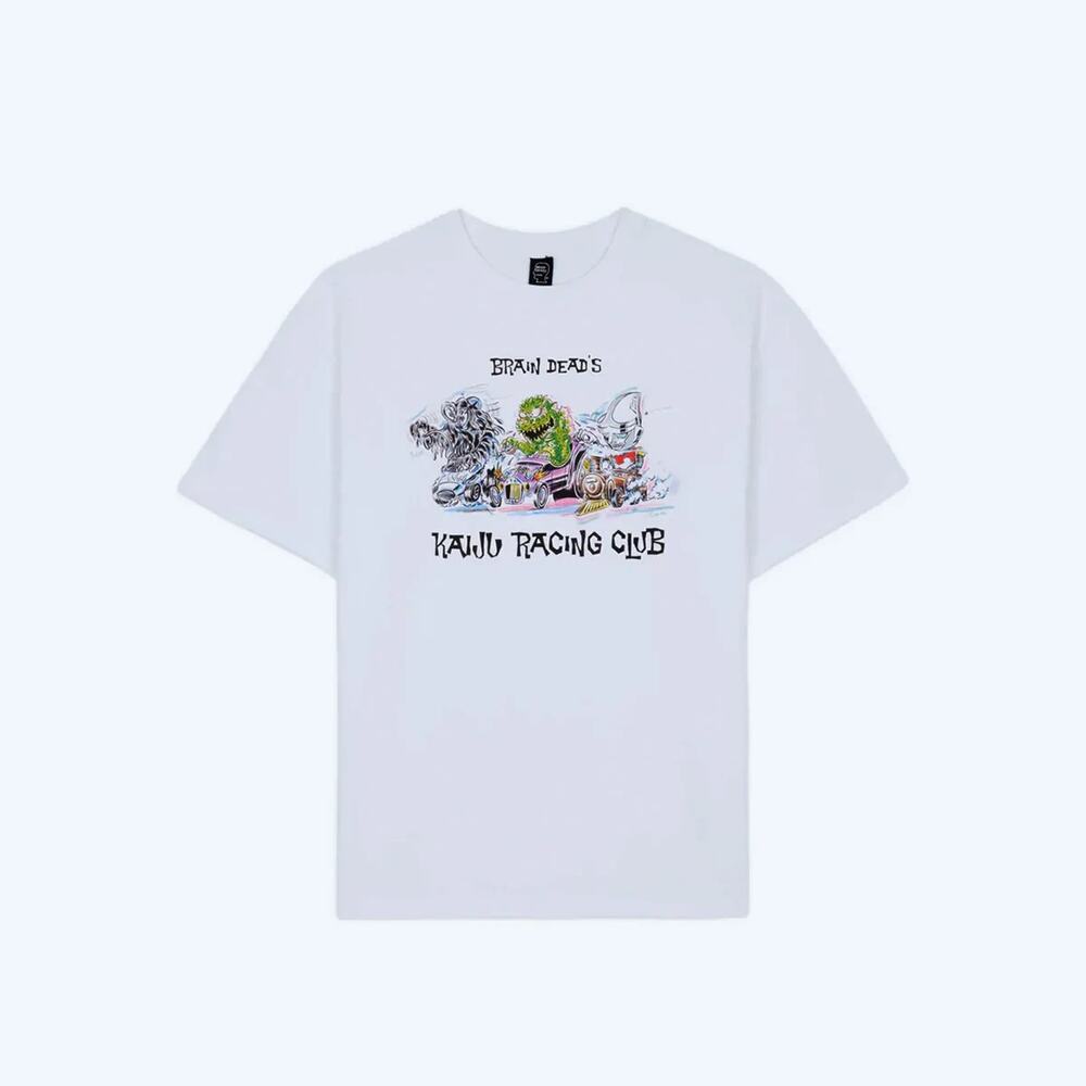 Brain Dead x Godzilla Kaiju Racing Team T-shirt 2025